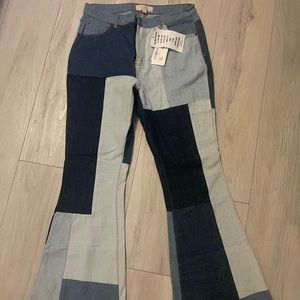 PatchWork Flare jeans